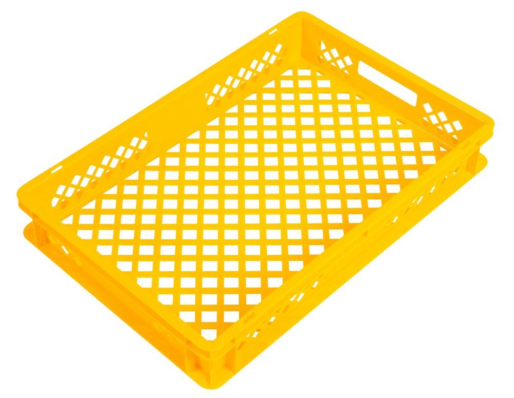 BAC GERBABLE FOND ET COTES AJOURES JAUNE