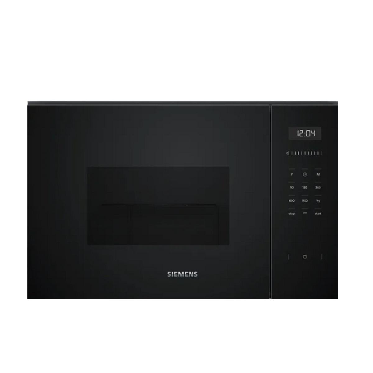 Siemens BE555LMB1 - Micro-ondes encastrable 25 L 900 W grill iQ500 noir
