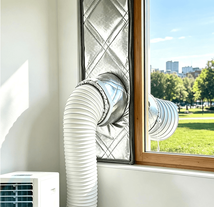 Joint de calfeutrage fenètre coulissante pour Climatiseur mobile