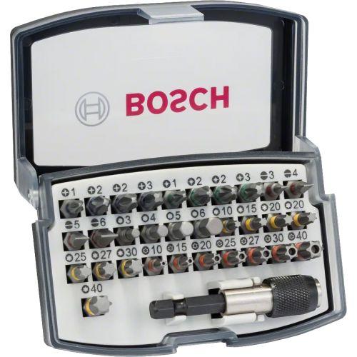Coffret de vissage 32 pièces Bosch longueur 25 mm - 2607017319