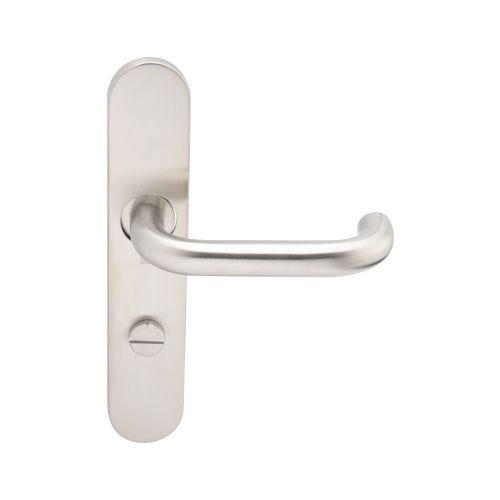 Ensemble double bequille sur plaque JADE série 1294 - Condamnation - inox