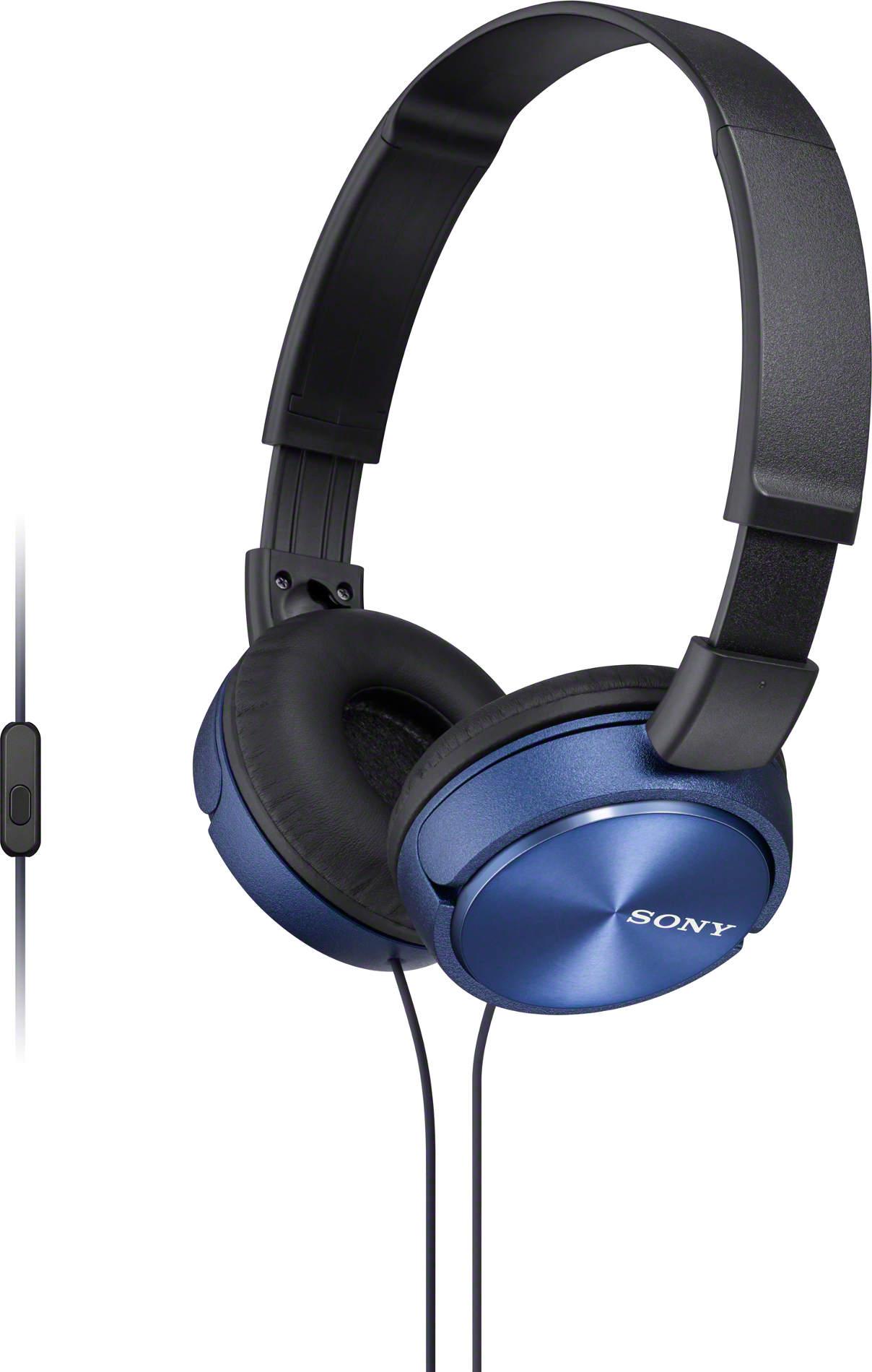 Sony MDRZX310APL Casque arceau téléphonie 30 mm bleu