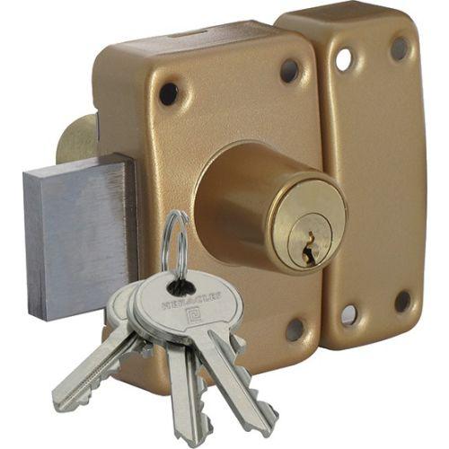 Verrou à double entrée s'entrouvrant cylindre 40 MM