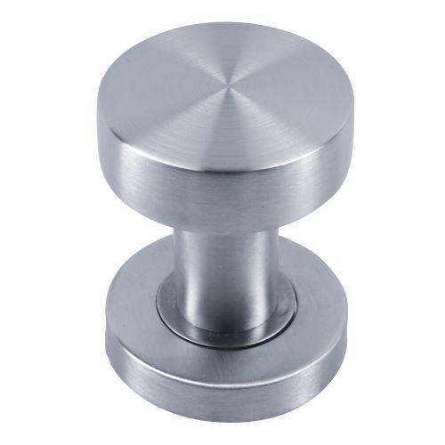 Bouton de porte rond JADE série BP01 Inox brossé - 52 MM