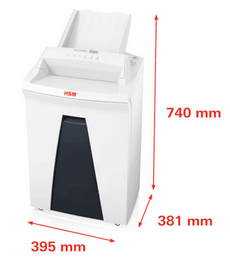Destructeur de documents individuel AF150 Securio 4,5 x 30 mm HSM
