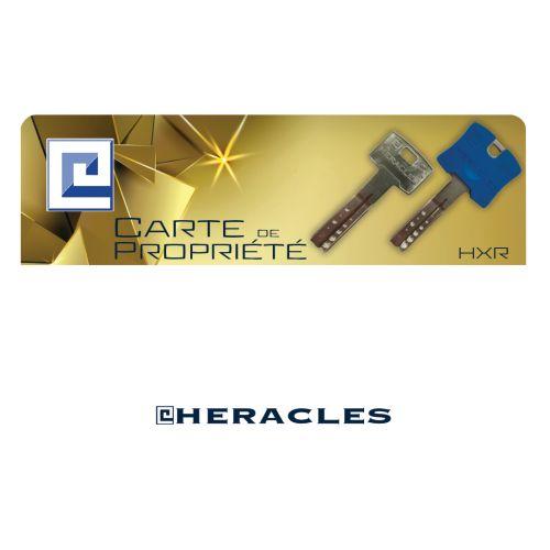 Verrou à bouton Série HXR cylindre 45 MM