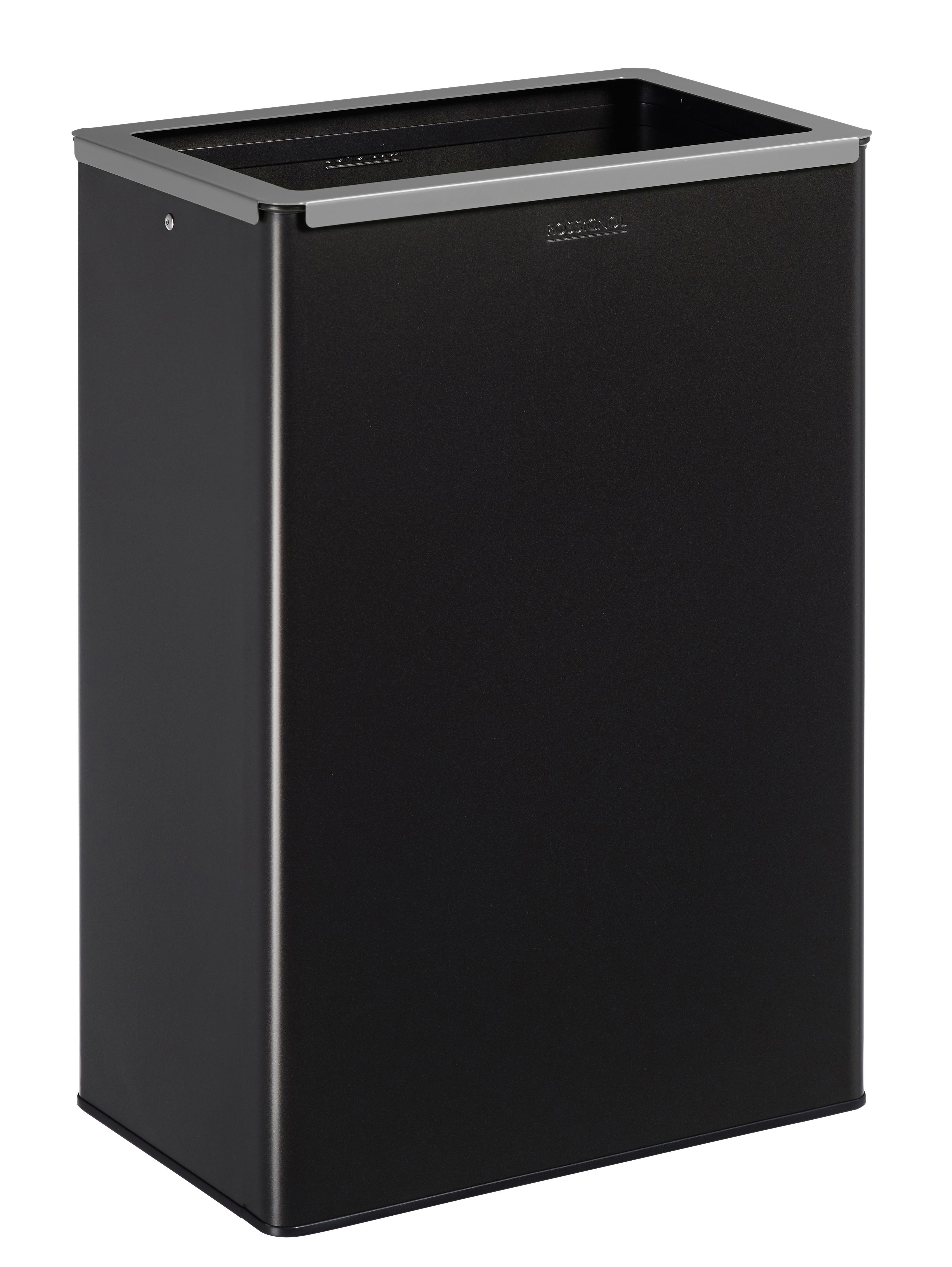 POUBELLE DE TRI COUVERCLE GRIS POUDRE ANTI-UV