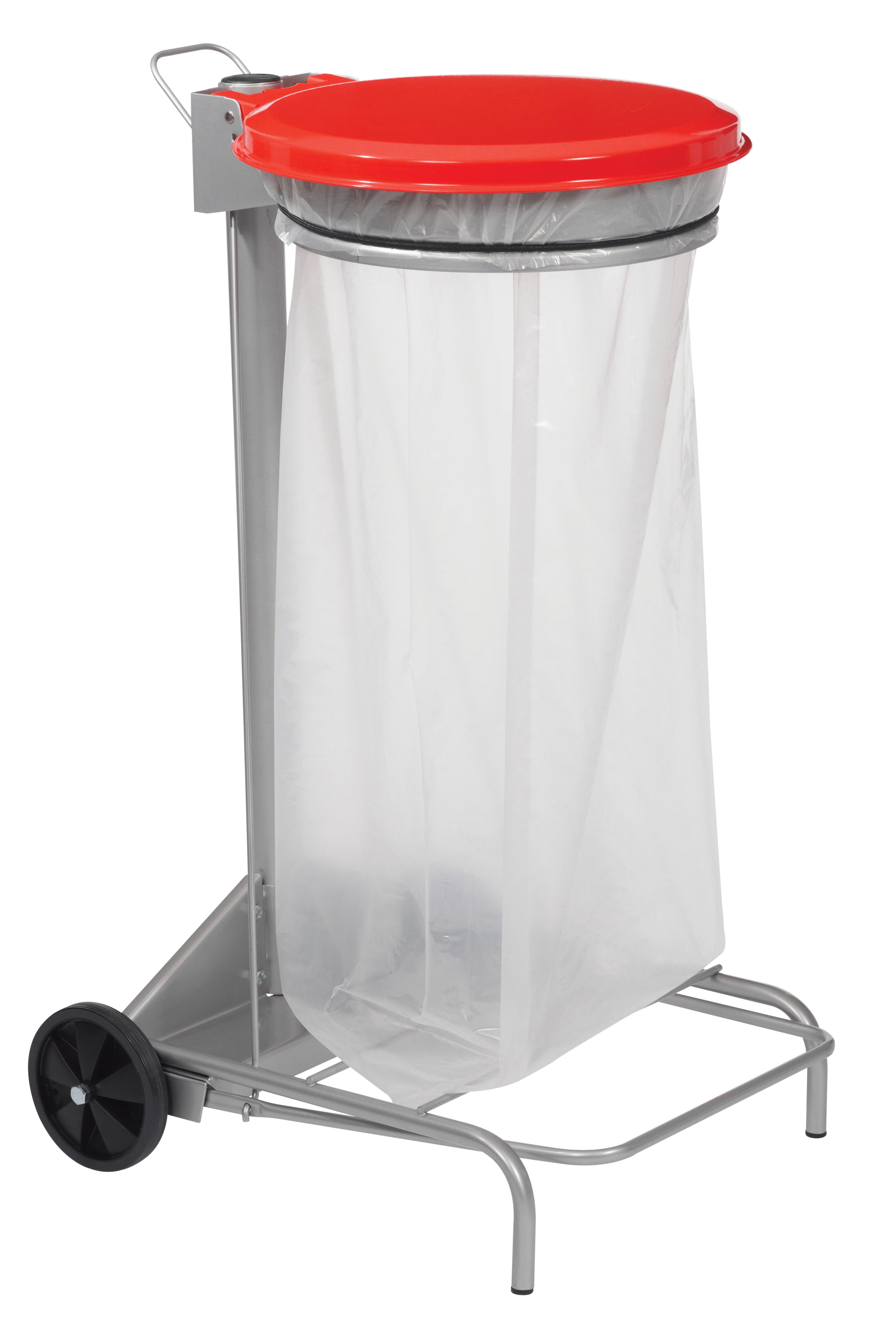 SUPPORT SAC MOBILE A PEDALE GRIS