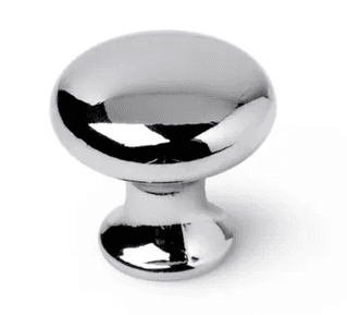 BOUTON ZAMACK CHROME DIA 25