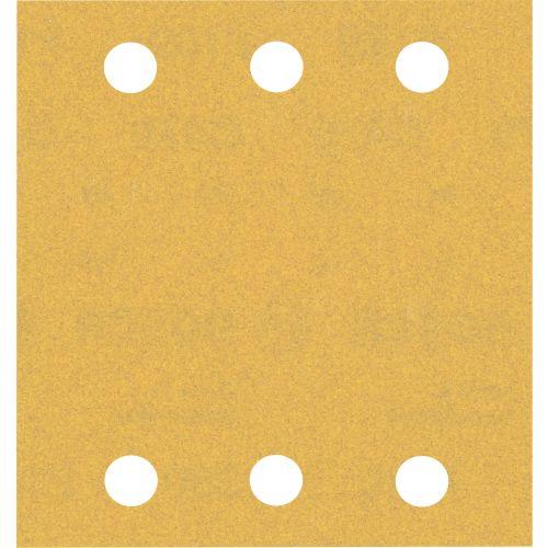 Feuille abrasive EXPERT C470 à 6 trous pour ponceuses excentriques 115 x 107 mm
