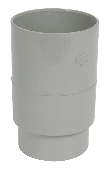 MANCHON PVC DOUBLE FEMELLE POUR GOUTTIERE