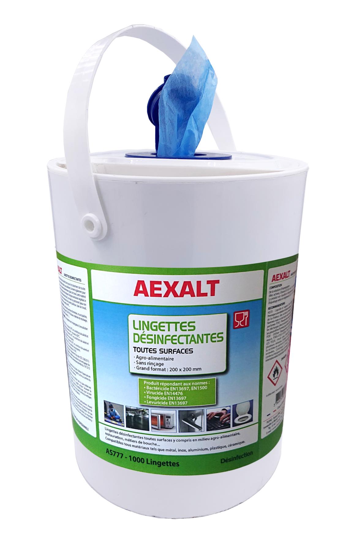 LINGETTES DESINFECTANTES ALCOBAEX