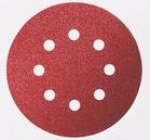 Disque abrasif auto-agrippant Ø125 mm à 8 trous EXPERT C430 (rouge)