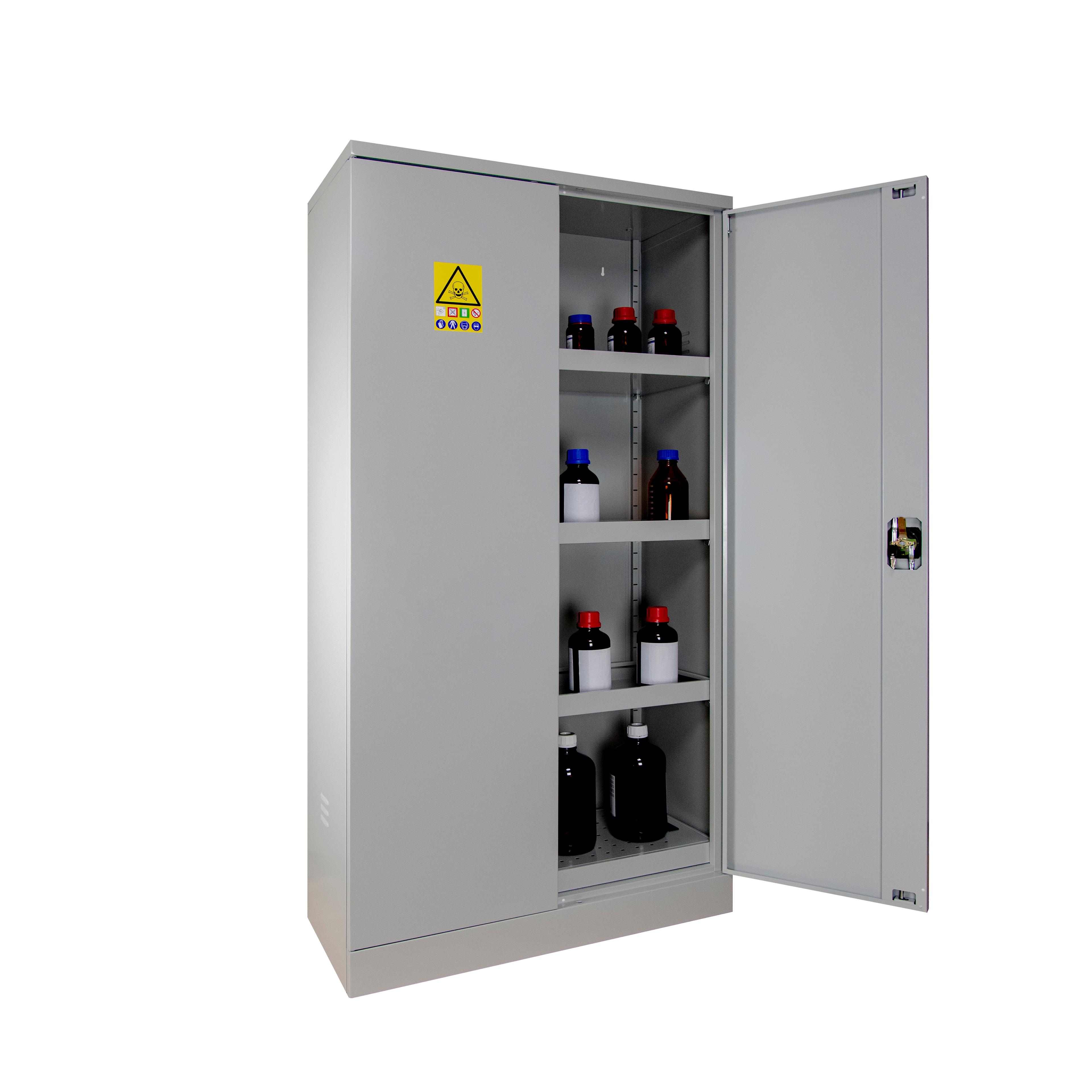 ARMOIRE DE SURETE PRODUITS DANGEREUX 70L GRIS