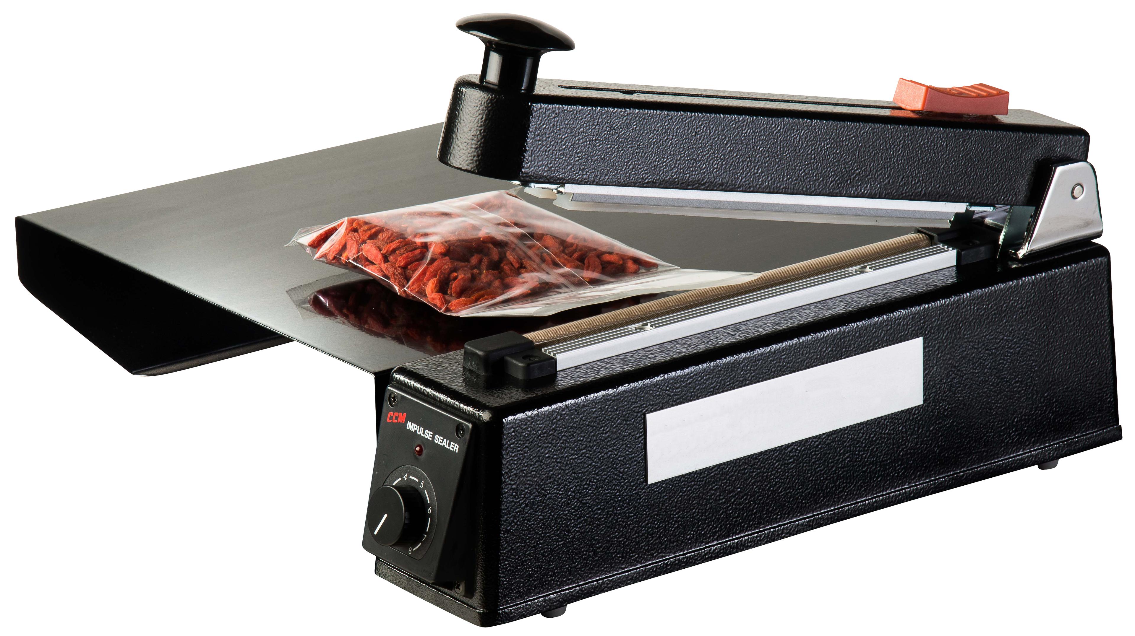 SOUDEUSE DE SACHETS MANUELLE AVEC CURSEUR DE COUPE