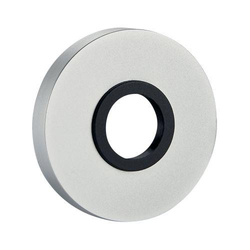 Paire de rosace SERIE 1 - Aluminium - Argent - Bec de cane