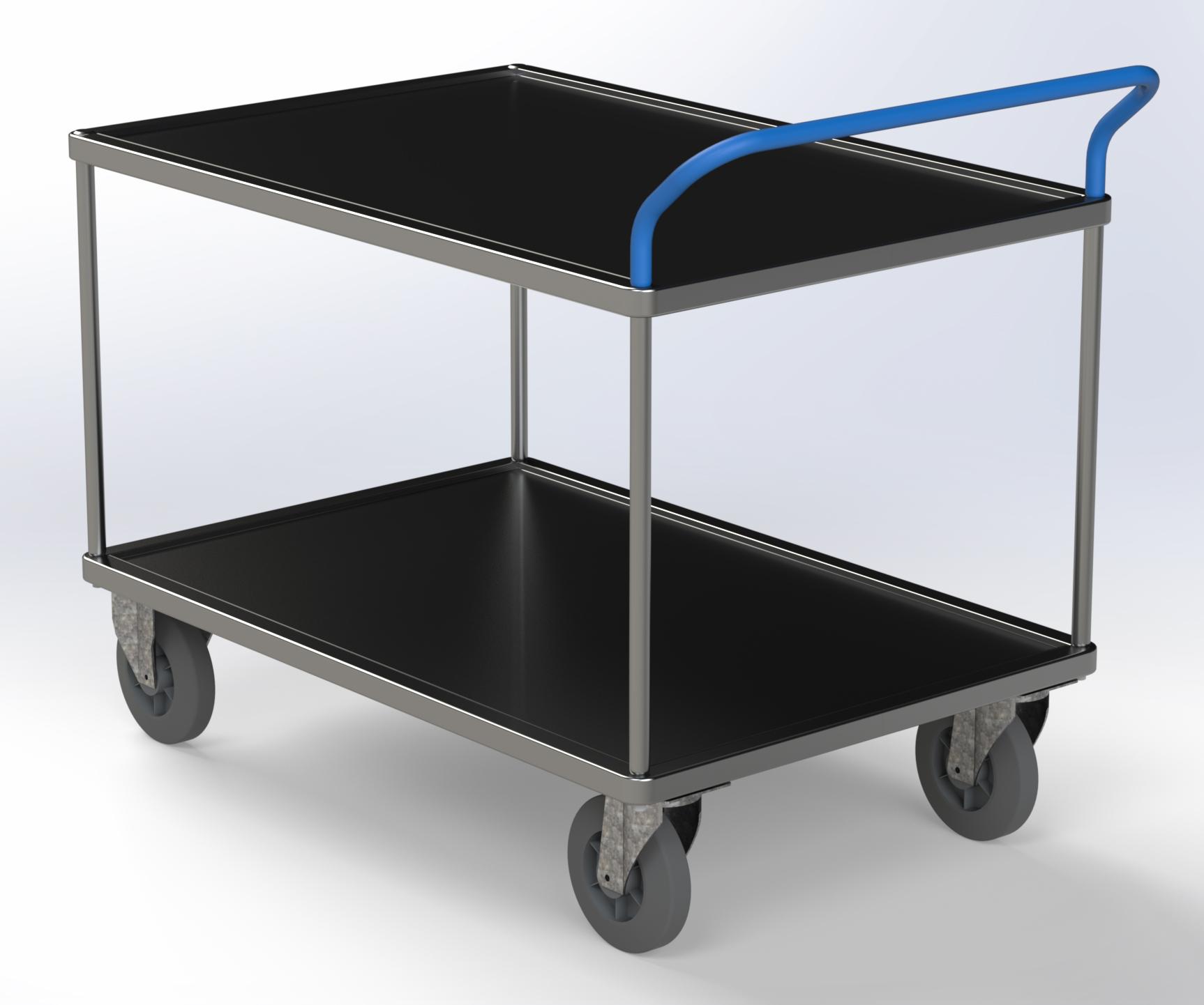 SERVANTE 3 PLATEAUX TOLE