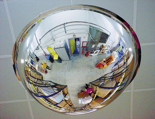 MIROIR DE SURVEILLANCE 1/4 SPHERE DIA 660
