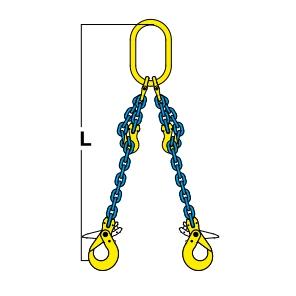 ELINGUE CHAINE REGLABLE CROCHET AUTOMATIQUE