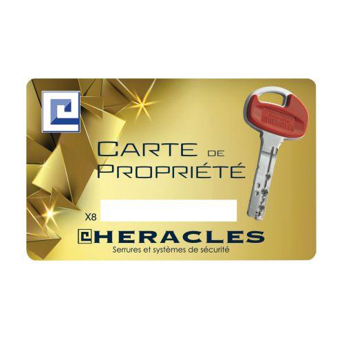 HERACLES MOC29DFICH jeu de cylindres type FI87 double entrée varié doré X8