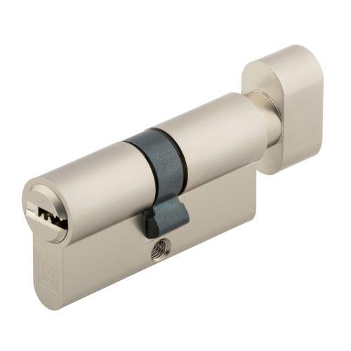 Cylindre de sécurité à bouton Y7C+ B30 x 30 mm