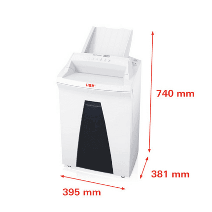 Destructeur de documents de bureau Securio AF300 4,5 x 30 mm HSM