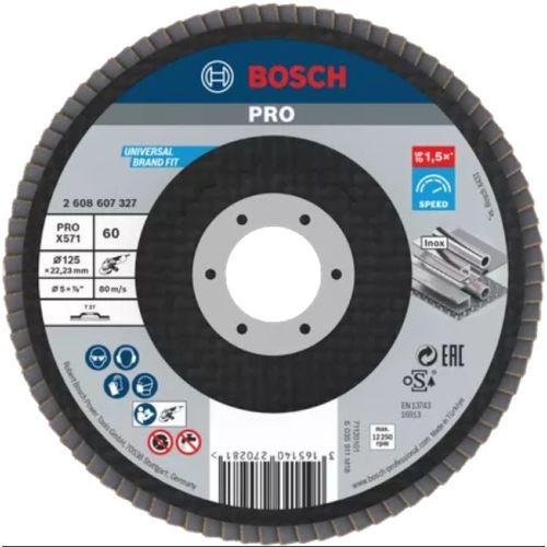 Plateau à lamelles 125mm X571 Execution plate - BOSCH