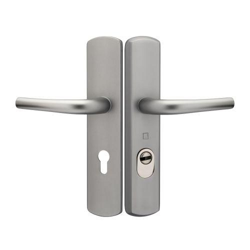 Ensemble de sécurité poignée double béquille entraxe 72 mm SALOME