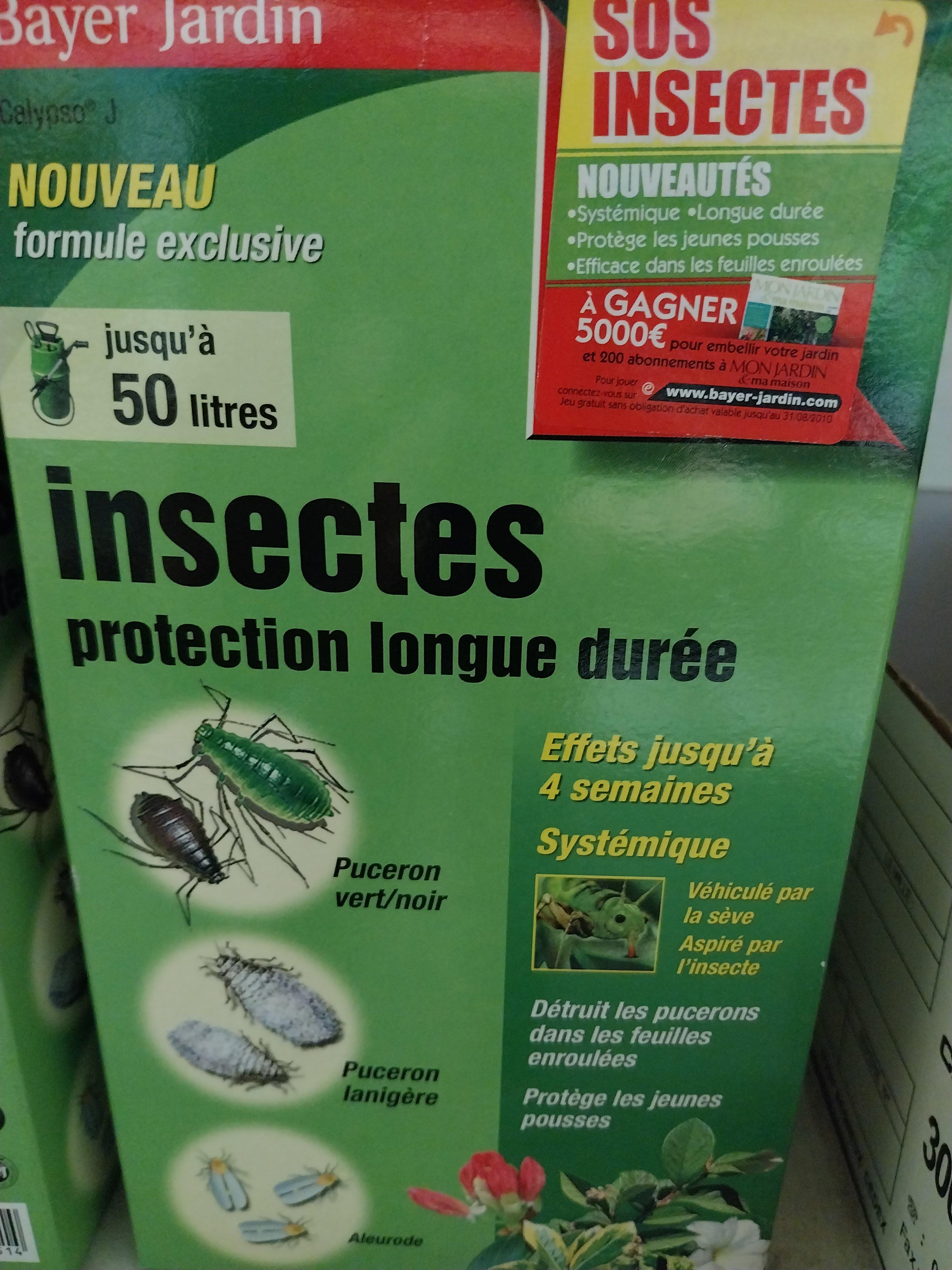 INSECTES PROTECTION LGUE DUREE