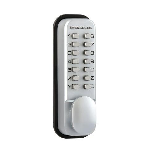 HERACLES HCODE-E serrure à code mécanique à larder pêne demi-tour réversible HCO