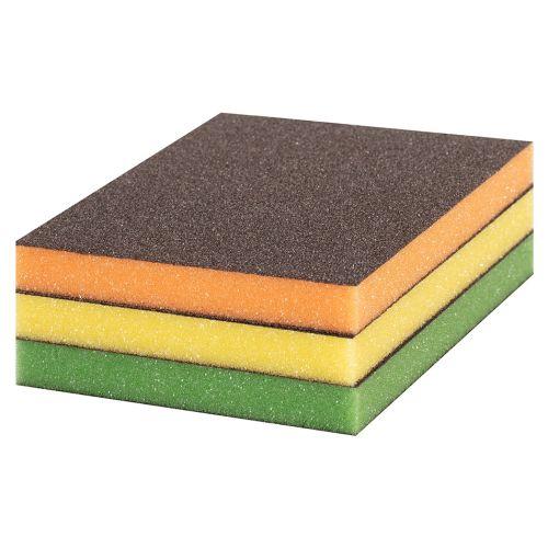 Éponge abrasive mousse PLATE Bosch Expert pour ponçage