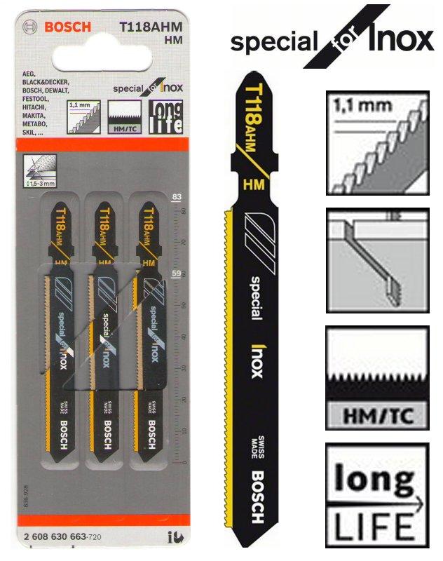 LAME SCIE SAUTEUSE T 118 AHM