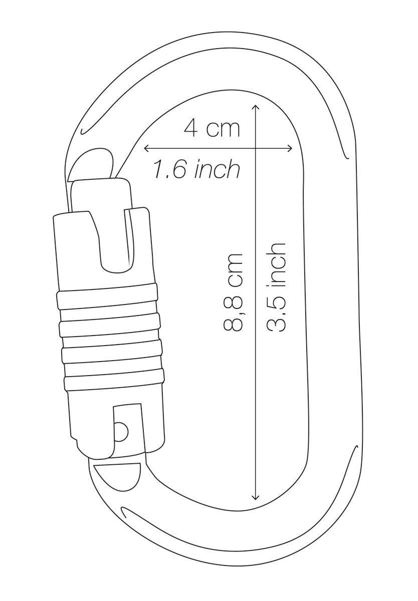 MOUSQUETON ACIER