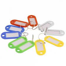 ETIQUETTE DE CLES PLASTIQUE