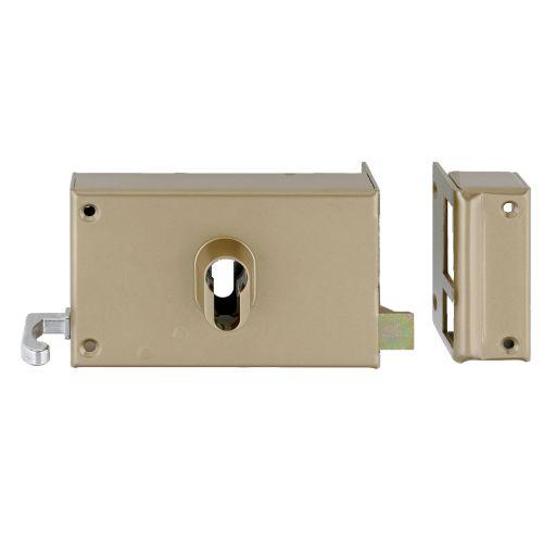 HERACLES 86910 serrure profil européen horizontale tirant coffre seul 140 x 88 m