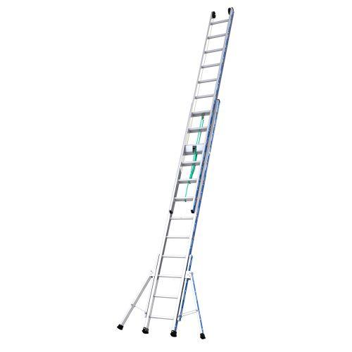 Échelle coulisse à corde 2 plans 8m Platinium 300 - TUBESCA-COMABI 2432316