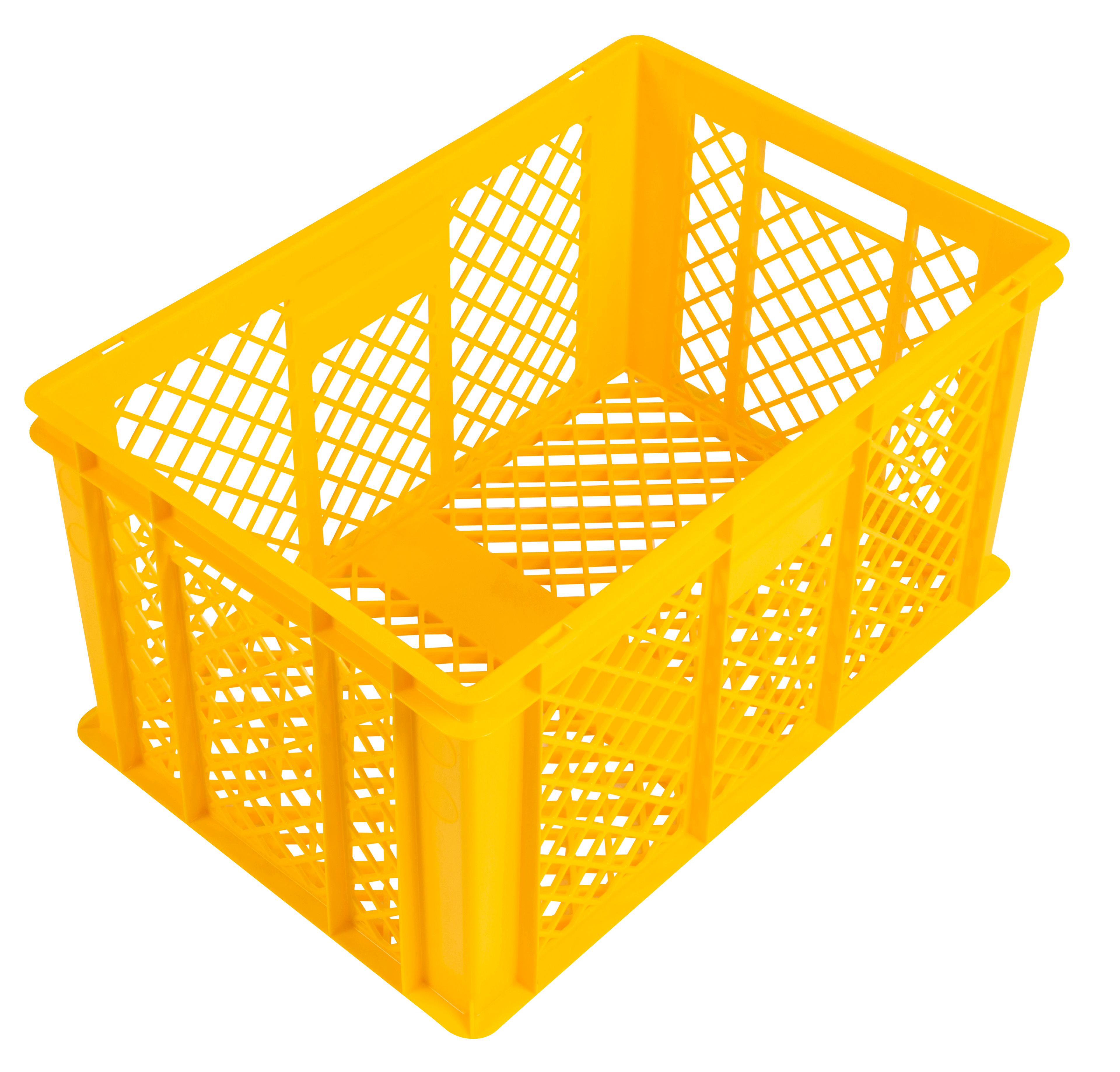 BAC GERBABLE FOND ET COTES AJOURES JAUNE