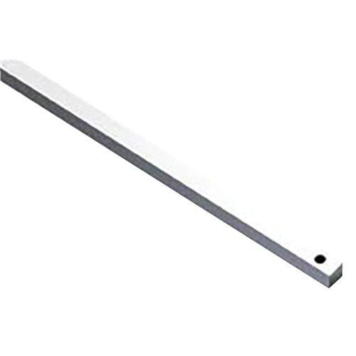 HERACLES WSS072242553 tringle seule 2,5 m blanc RAL 9010