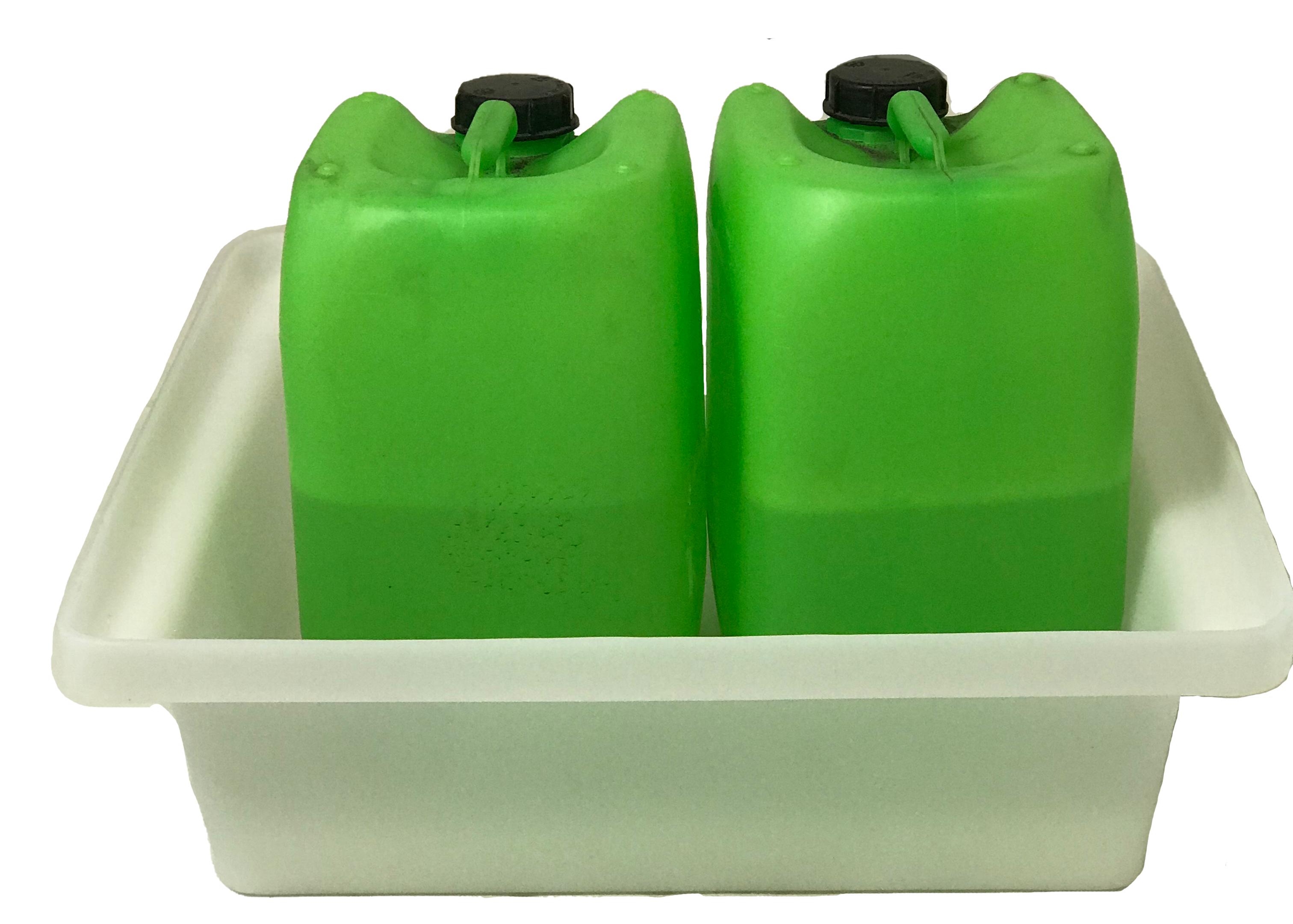 BAC DE RETENTION EMPILABLE PEHD SANS CAILLEBOTIS