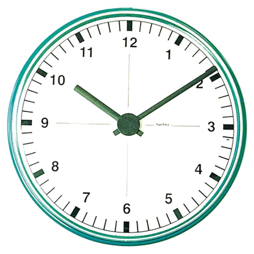 HORLOGE ETANCHE A PILE DIA 400