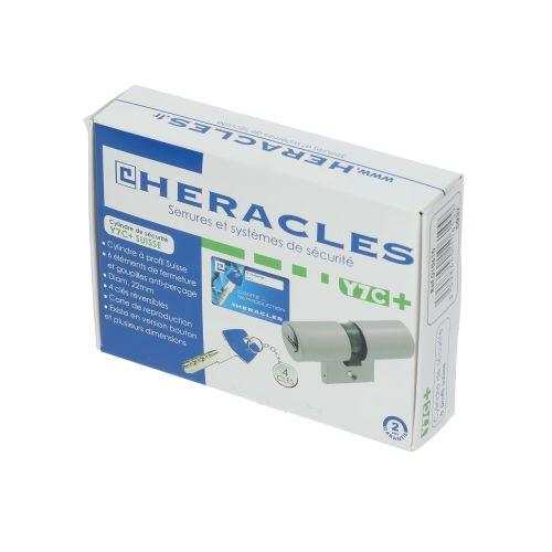 Cylindre monobloc double entrée Y7C+ profil Suisse 31 x 31 mm