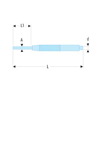 251A - Chasse-goupilles de précision à manchon de guidage