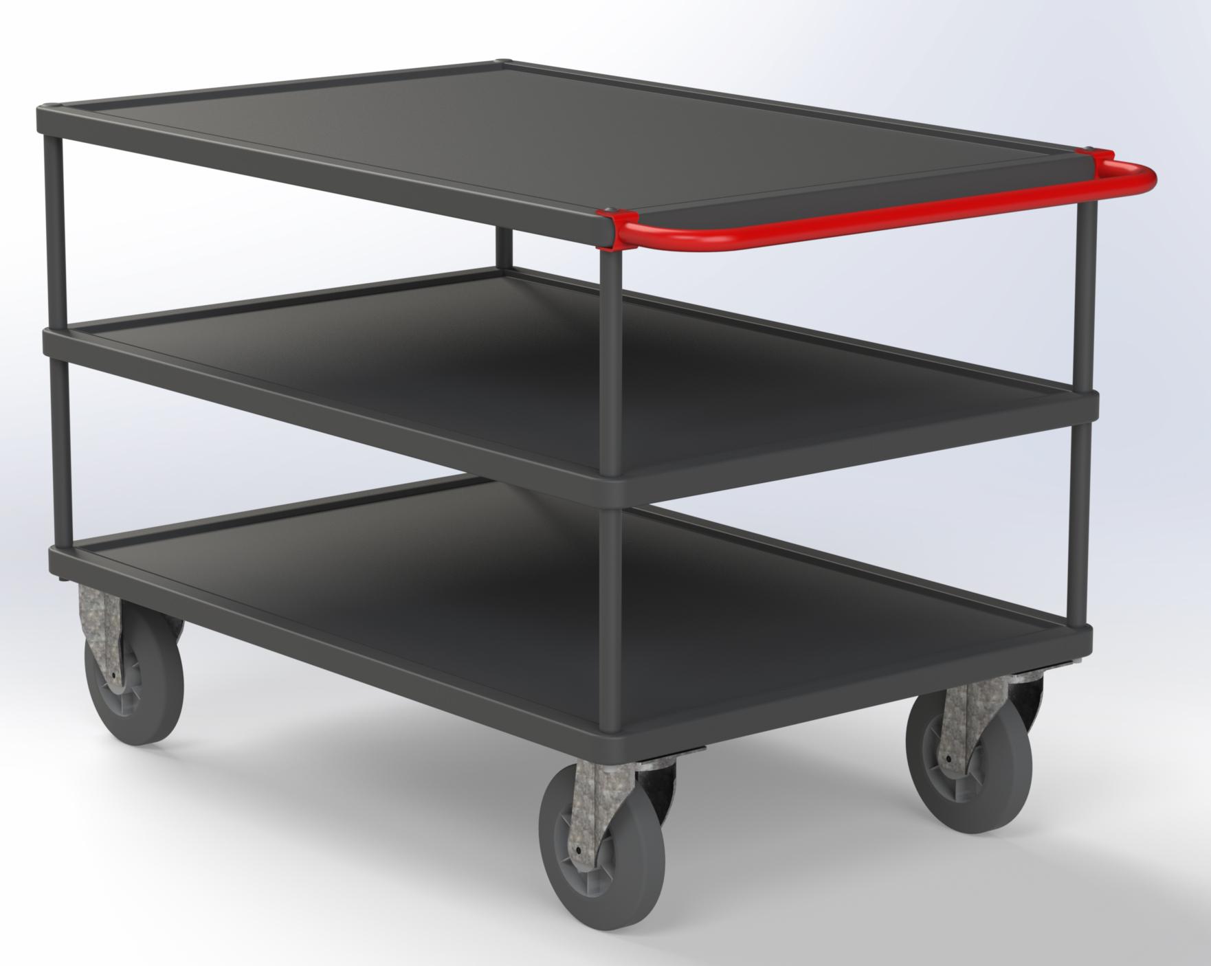 SERVANTE PLATEAUX TOLES CHARGE 650 KG