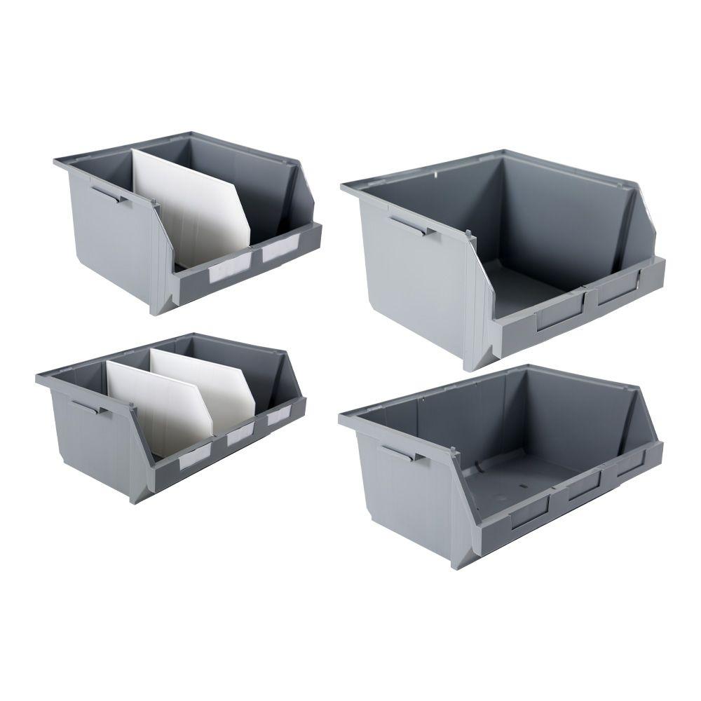 Bacs à bec grand volume - Pick' In - Gris