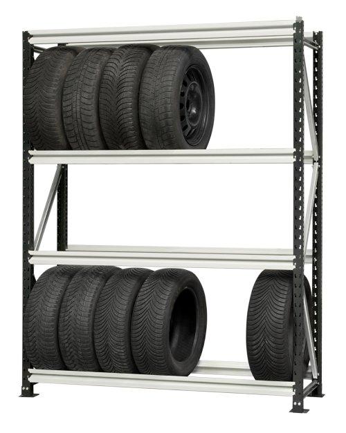 RAYONNAGE MI-LOURD 4 NIVEAUX