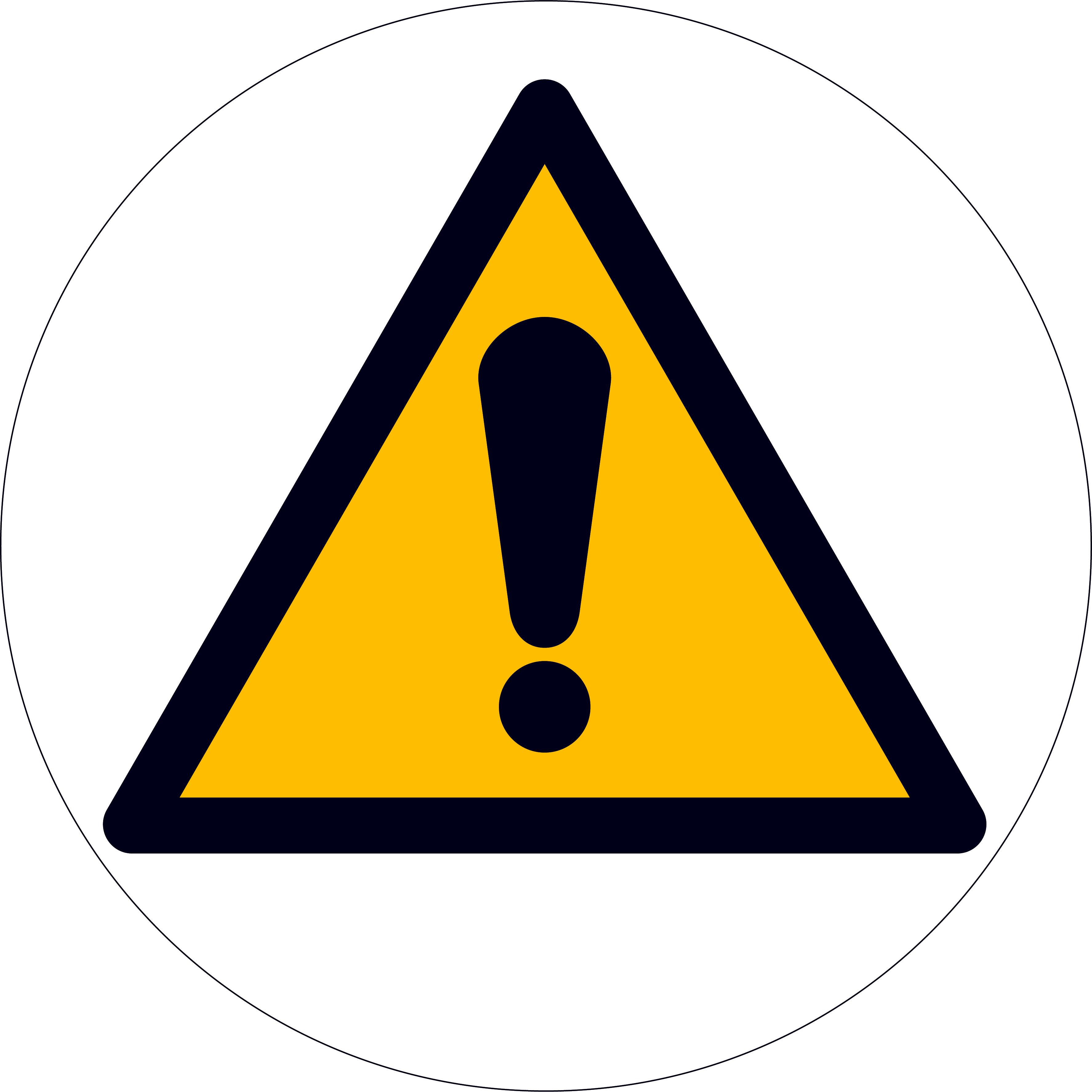 ADHESIF DE MARQUAGE AU SOL DIA 300 DANGER GENERAL