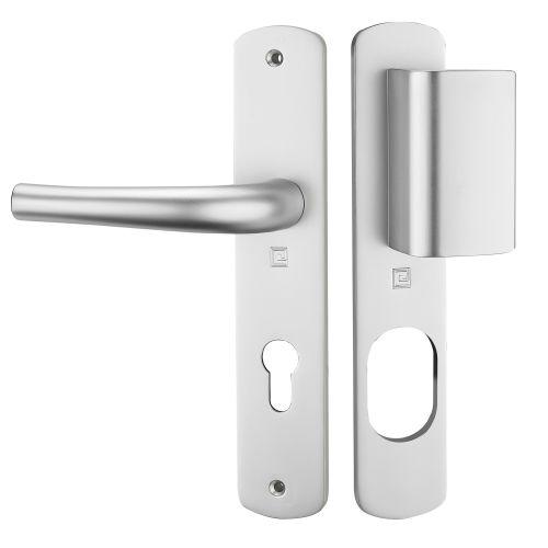 Ensemble sur plaque massive SALOME - Aluminium - SN2 et Palière - 195MM