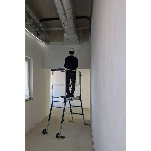 Plateforme individuelle GAZELLE 0,96x0,48m Ht travail jusqu'à 3m - DUARIB 40071