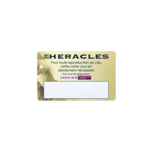HERACLES F160100 jeu de cylindre double type LAP/CB diamètre 22mm dimensions 37