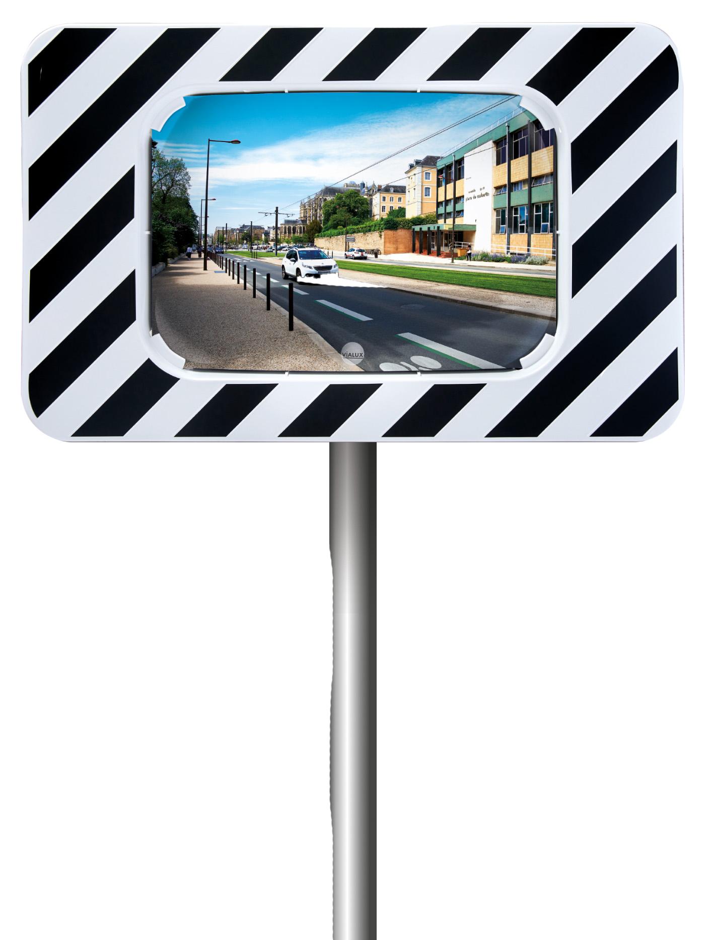 MIROIR REGLEMENTAIRE AGGLOMERATION POLYMIR 600 X 400